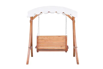 Andria Hammock 164 cm - Tre / Natur - Hagemøbler - Utesofa - Hammocker