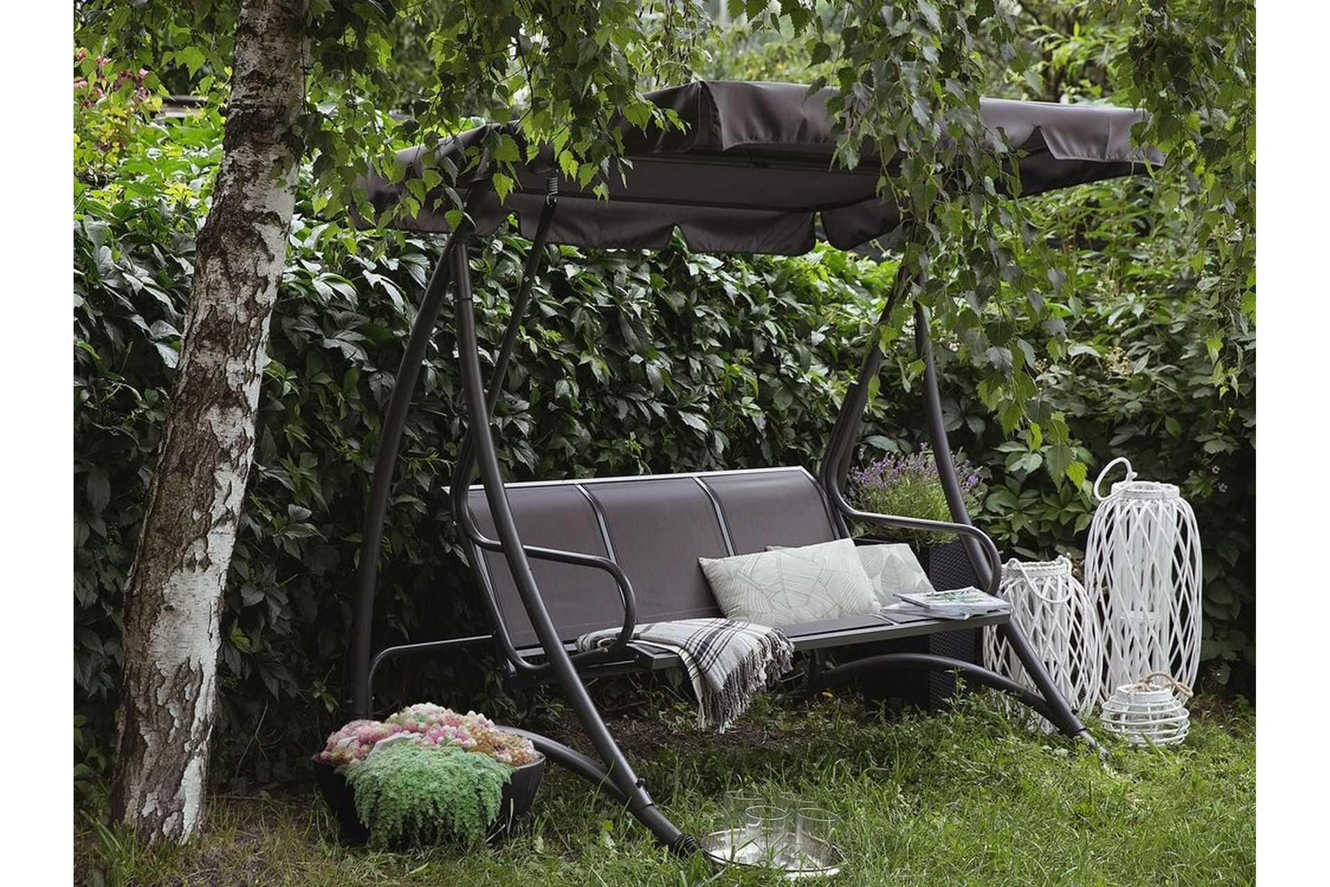 Bogart Hammock 190 cm - Grå - Hagemøbler - Utesofa - Hammocker