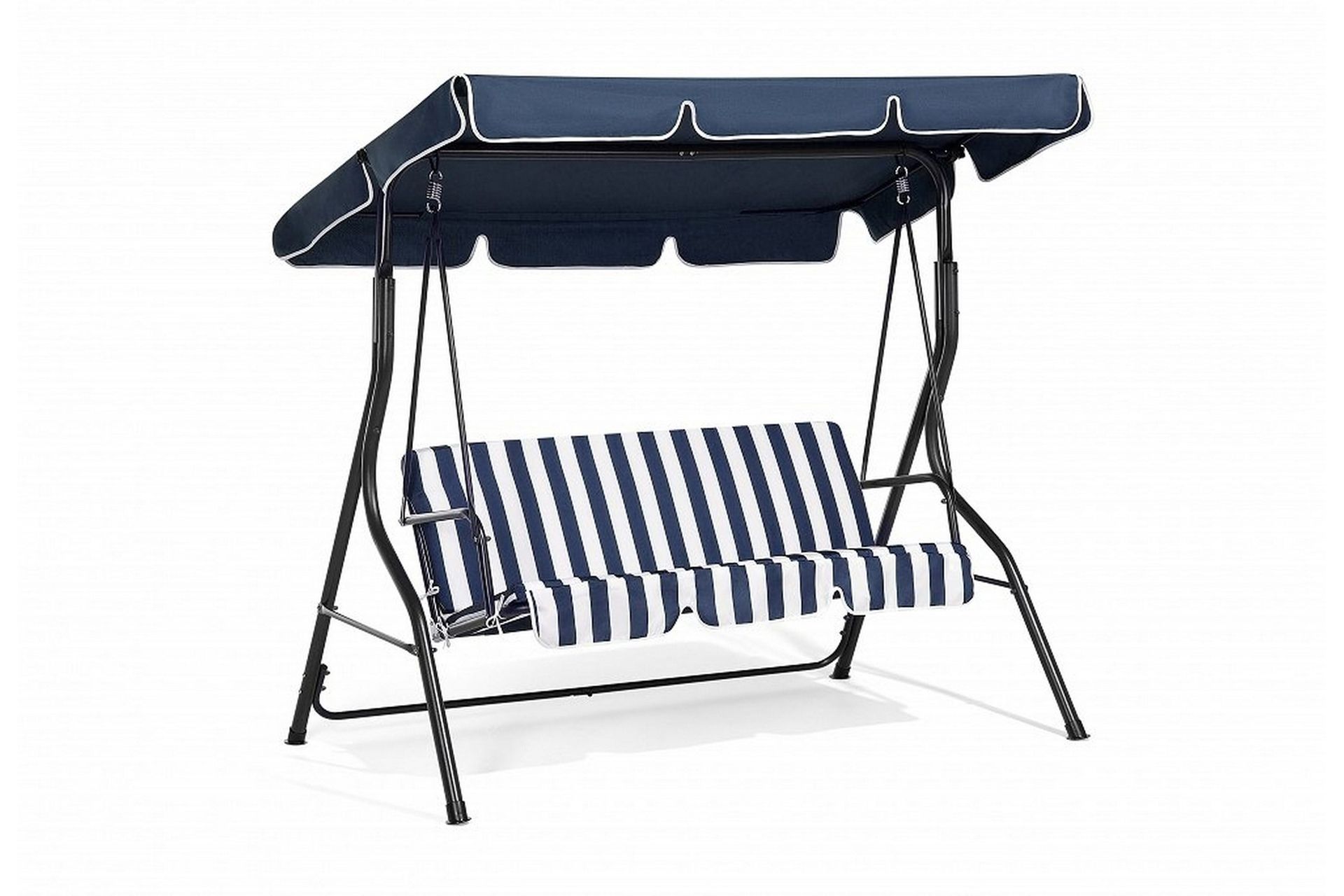 Chaplin Hengsofa 174 Cm - Blå|Svart|Hvit