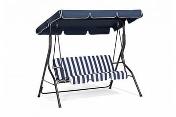 Chaplin Hengsofa 174 Cm - Blå|Svart|Hvit - Hagemøbler - Utesofa - Hammocker