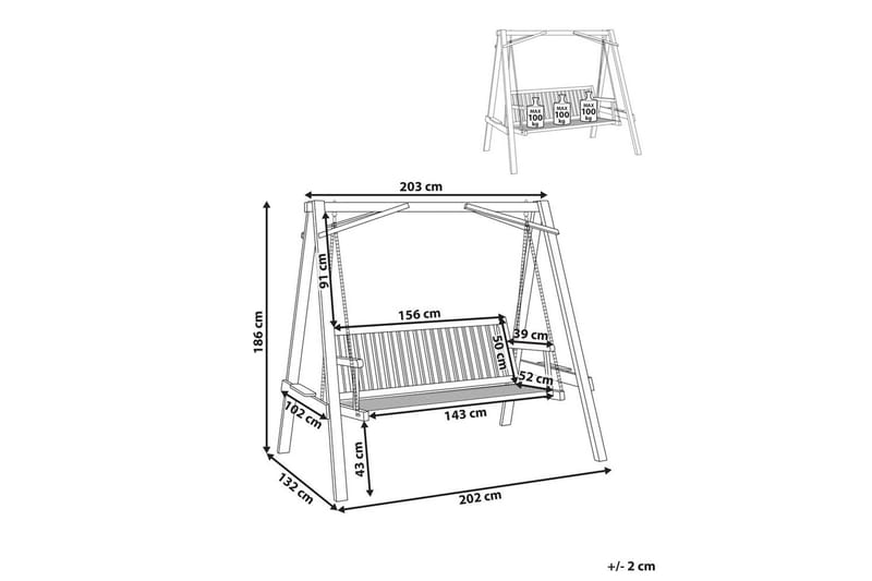 Hammock Ficarella - Hagemøbler - Utesofa - Hammocker