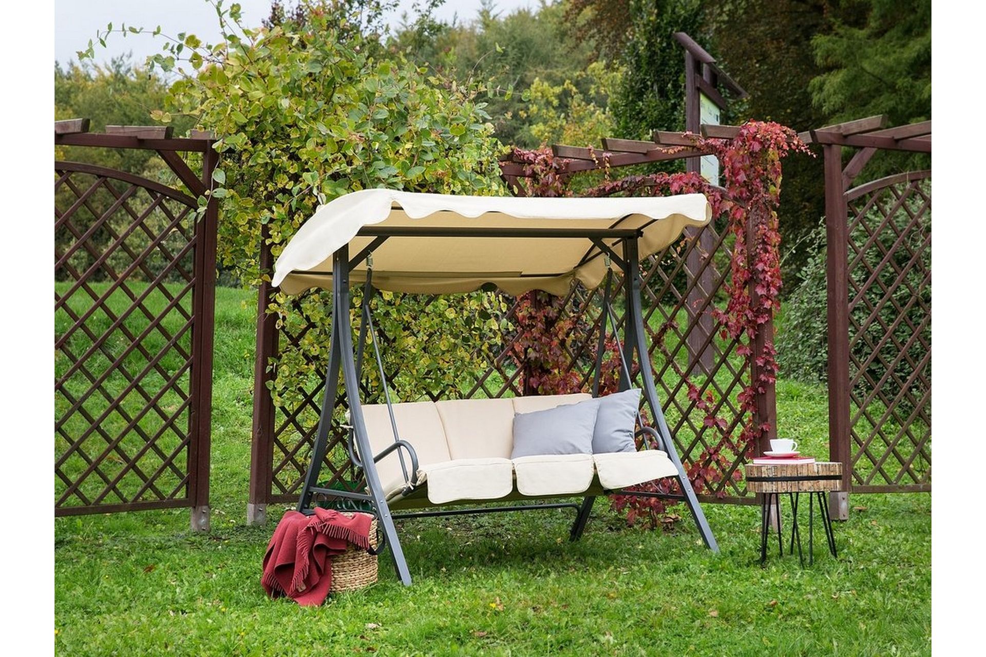 Garbo Hammock 180 cm - Beige - Hagemøbler - Utesofa - Hammocker