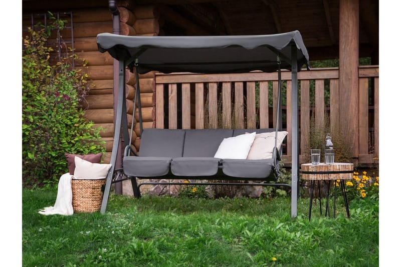 Garbo Hammock 185 cm - Grå - Hagemøbler - Utesofa - Hammocker