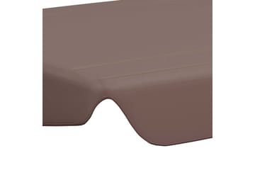 Erstatningsbaldakin til hagehuske brun 192x147 cm 270 g/m² - Brun - Hagemøbler - Utesofa - Hammocker - Hammock tak
