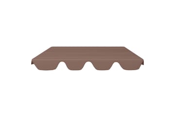 Erstatningsbaldakin til hagehuske brun 192x147 cm 270 g/m² - Brun - Hagemøbler - Utesofa - Hammocker - Hammock tak