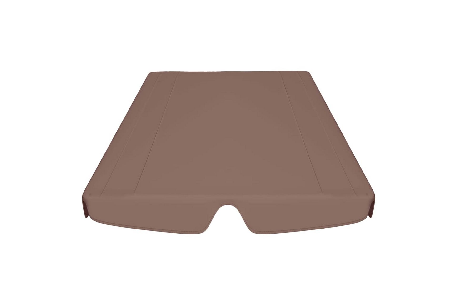 Erstatningsbaldakin til hagehuske brun 192x147 cm 270 g/m² - Brun - Hagemøbler - Utesofa - Hammocker - Hammock tak
