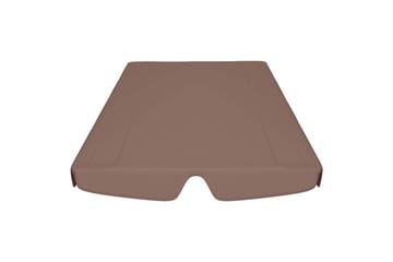 Erstatningsbaldakin til hagehuske brun 192x147 cm 270 g/m² - Brun - Hagemøbler - Utesofa - Hammocker - Hammock tak