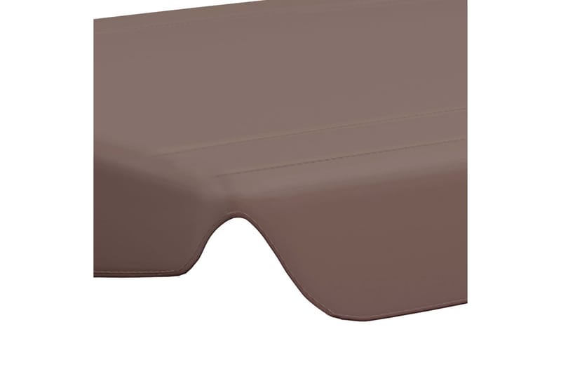 Erstatningsbaldakin til hagehuske brun 226x186 cm 270 g/m² - Brun - Hagemøbler - Utesofa - Hammocker - Hammock tak