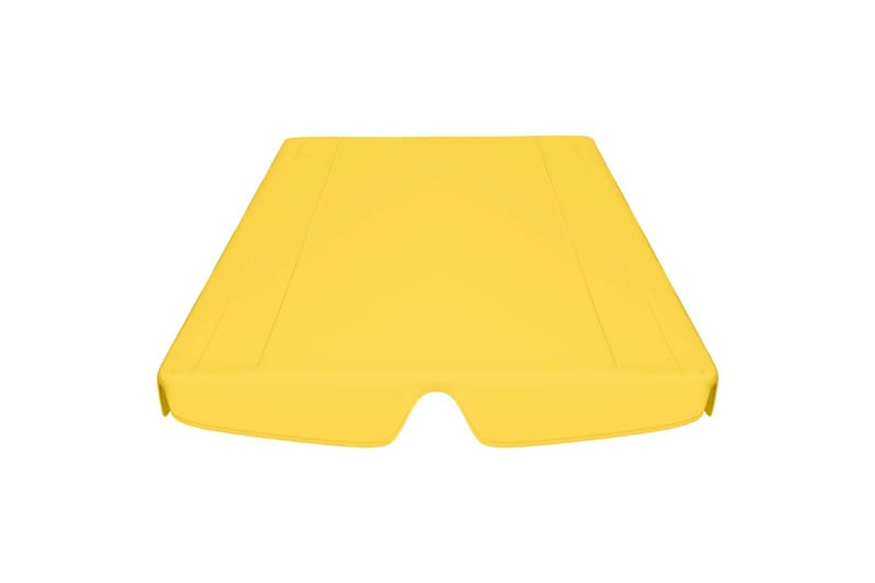 Erstatningsbaldakin til hagehuske gul 192x147 cm 270 g/m² - Gul - Hagemøbler - Utesofa - Hammocker - Hammock tak