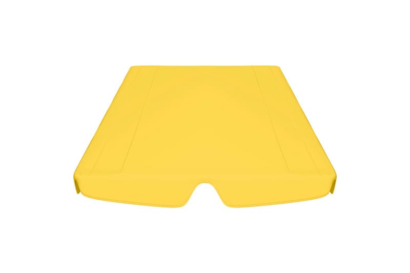 Erstatningsbaldakin til hagehuske gul 226x186 cm 270 g/m² - Gul - Hammock tak