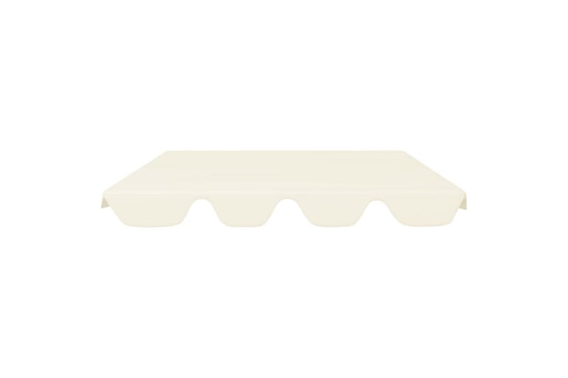 Erstatningsbaldakin til hagehuske hvit 192x147cm 270 g/m² - Krem - Hagemøbler - Utesofa - Hammocker - Hammock tak