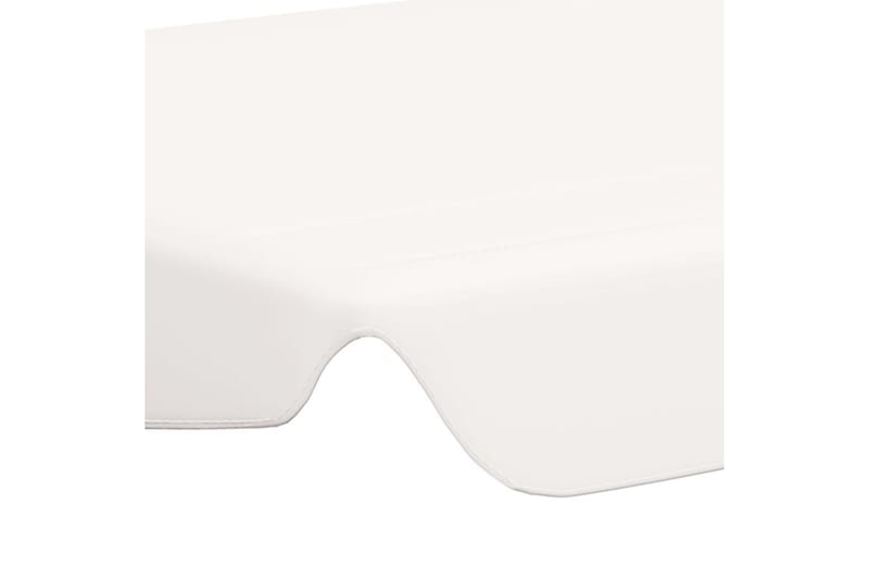 Erstatningsbaldakin til hagehuske hvit 226x186 cm 270 g/m² - Hvit - Hagemøbler - Utesofa - Hammocker - Hammock tak