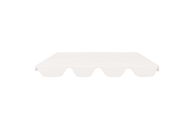 Erstatningsbaldakin til hagehuske hvit 226x186 cm 270 g/m² - Hvit - Hagemøbler - Utesofa - Hammocker - Hammock tak