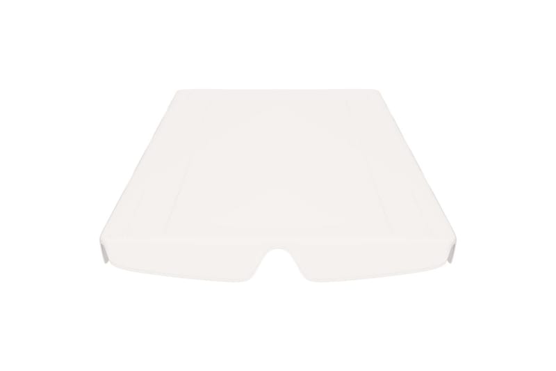 Erstatningsbaldakin til hagehuske hvit 226x186 cm 270 g/m² - Hvit - Hagemøbler - Utesofa - Hammocker - Hammock tak