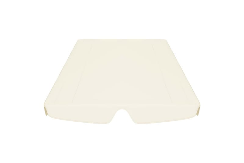 Erstatningsbaldakin til hagehuske hvit 226x186cm 270 g/m² - Krem - Hagemøbler - Utesofa - Hammocker - Hammock tak