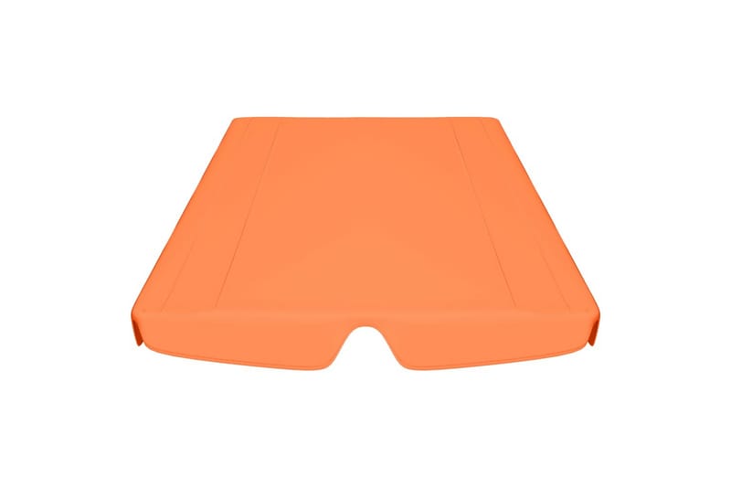 Erstatningsbaldakin til hagehuske oransje 226x186cm 270 g/m² - Oransj - Hagemøbler - Utesofa - Hammocker - Hammock tak