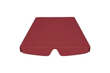 Erstatningsbaldakin til hagehuske vinrød 192x147 cm 270 g/m² - Rød - Hagemøbler - Utesofa - Hammocker - Hammock tak