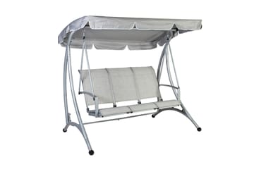 Hammock MAIRY 193x114xH171cm grå - Hagemøbler - Utesofa - Hammocker - Hammock tak