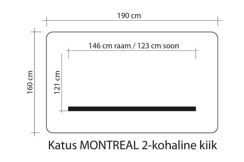 Hammock Tak Montreal - Hagemøbler - Utesofa - Hammocker - Hammock tak