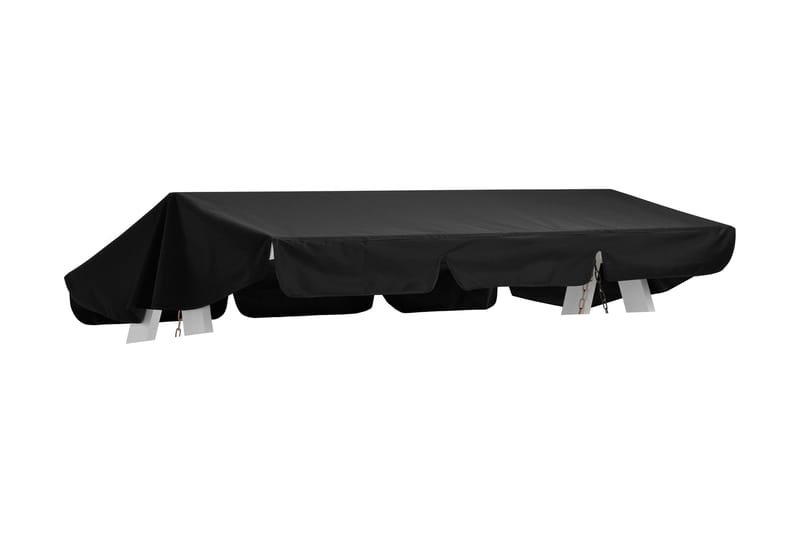 Hammocktak Polyester/PU - Svart - Hagemøbler - Utesofa - Hammocker - Hammock tak