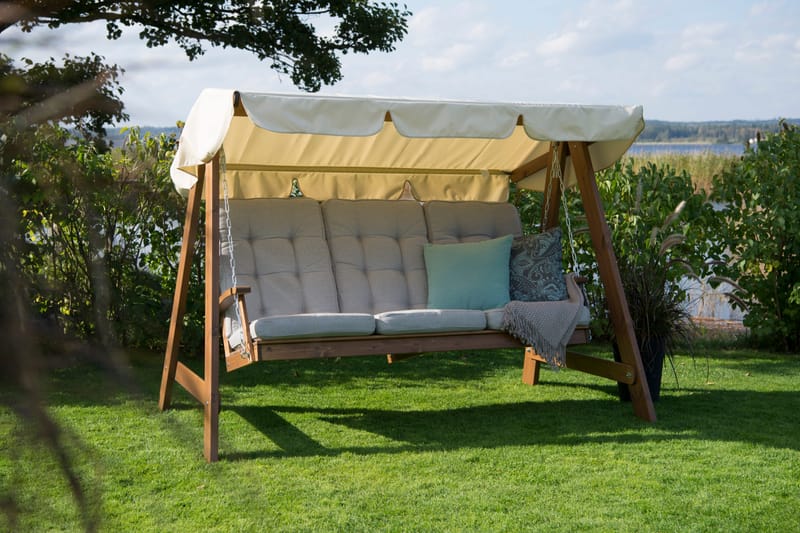 Hammocktak Hillerstorp Dalom Slöinge - Beige - Hagemøbler - Utesofa - Hammocker - Hammock tak