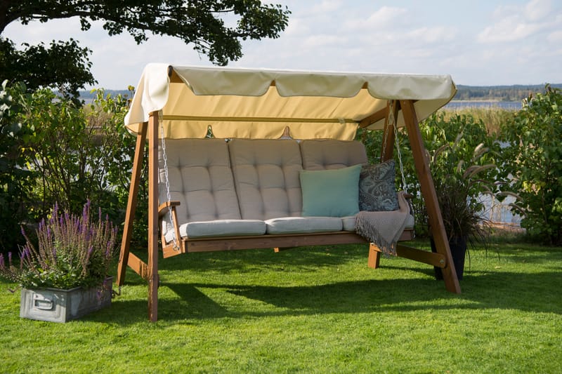 Hammocktak Hillerstorp Dalom Slöinge - Beige - Hagemøbler - Utesofa - Hammocker - Hammock tak