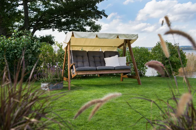 Hillerstorp Dalom Hammocktak Slöinge - Beige - Hagemøbler - Utesofa - Hammocker - Hammock tak