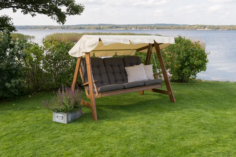 Hillerstorp Dalom Hammocktak Slöinge - Beige - Hagemøbler - Utesofa - Hammocker - Hammock tak