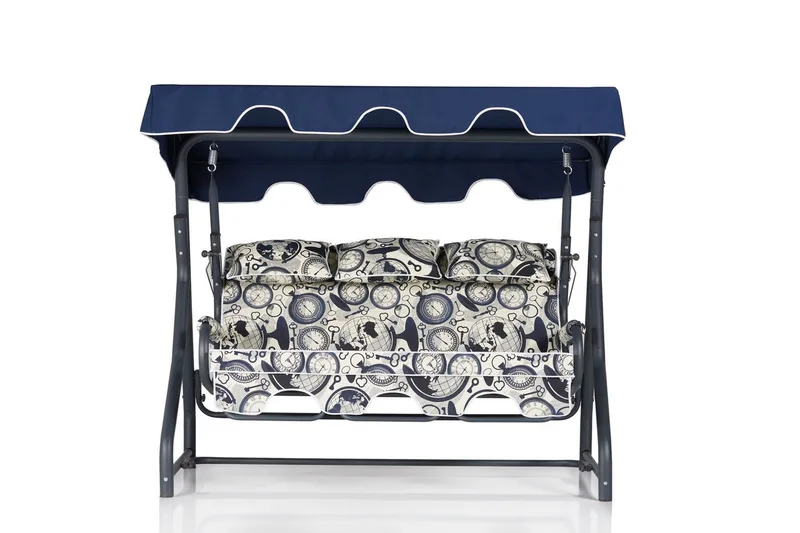 Icterina 3-Pers. Hængesofa med Tag - Hagemøbler - Utesofa - Hammocker