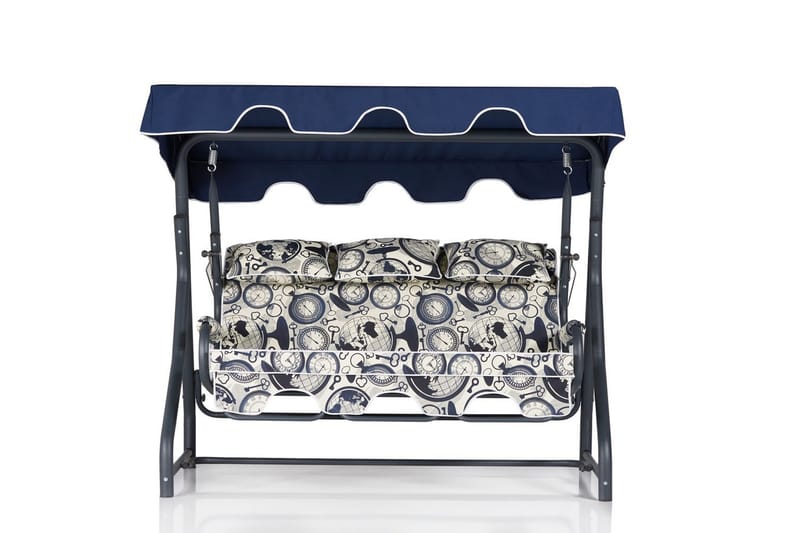 Icterina 3-Pers. Hængesofa med Tag - Hagemøbler - Utesofa - Hammocker