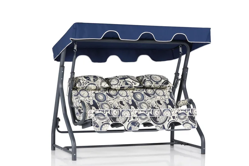 Icterina 3-Pers. Hængesofa med Tag - Hagemøbler - Utesofa - Hammocker