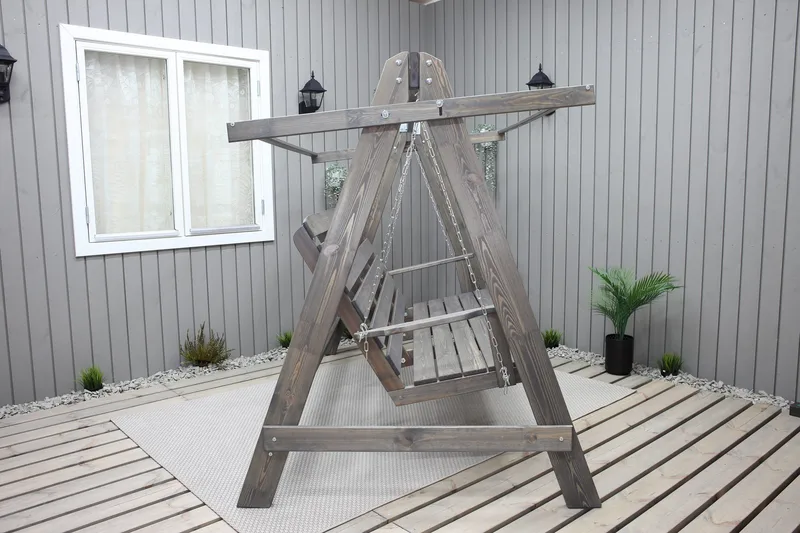 Pelle Hammock Grå - KWA - Hagemøbler - Utesofa - Hammocker