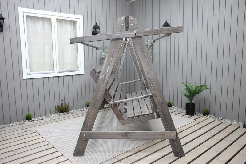 Pelle Hammock Grå - KWA - Hagemøbler - Utesofa - Hammocker