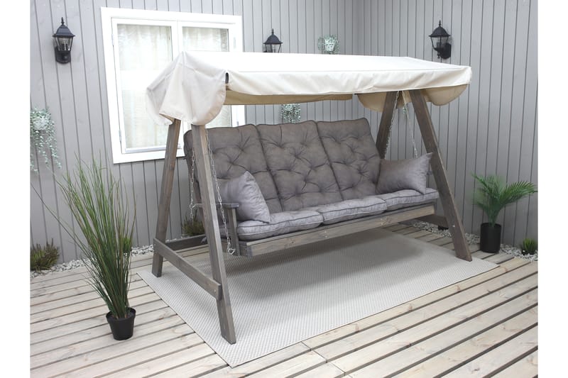 Pelle Hammock Grå - KWA - Hagemøbler - Utesofa - Hammocker