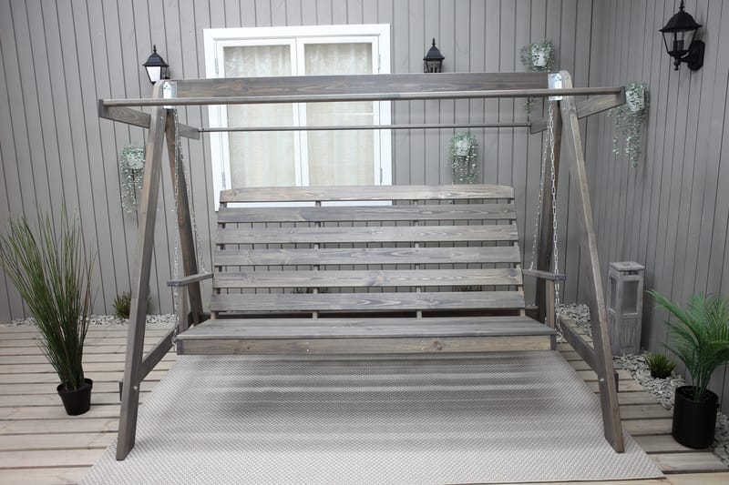 Pelle Hammock Grå - KWA - Hagemøbler - Utesofa - Hammocker