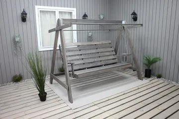 Pelle Hammock Grå - KWA - Hagemøbler - Utesofa - Hammocker