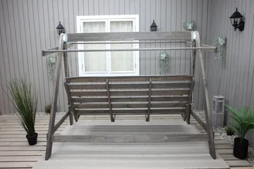 Pelle Hammock Grå - KWA - Hagemøbler - Utesofa - Hammocker