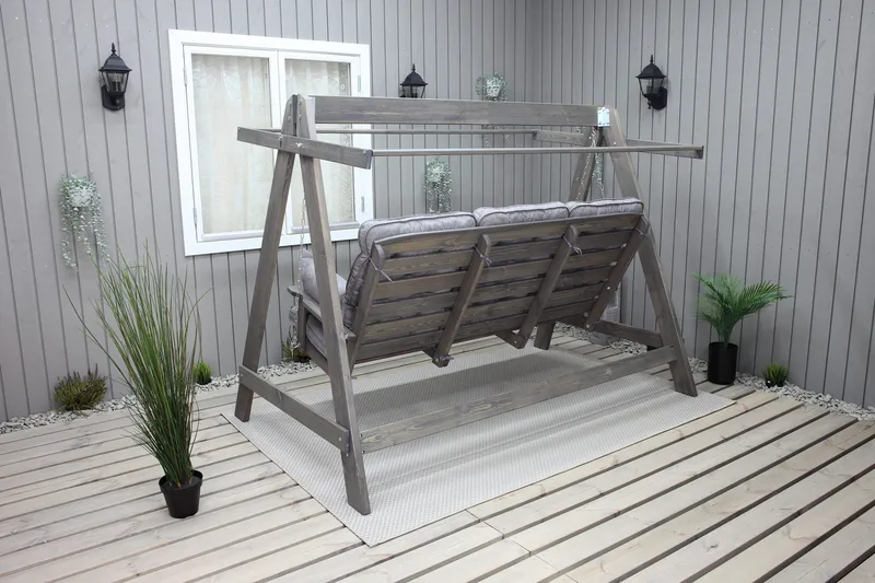 Pelle Hammock Grå - KWA - Hagemøbler - Utesofa - Hammocker