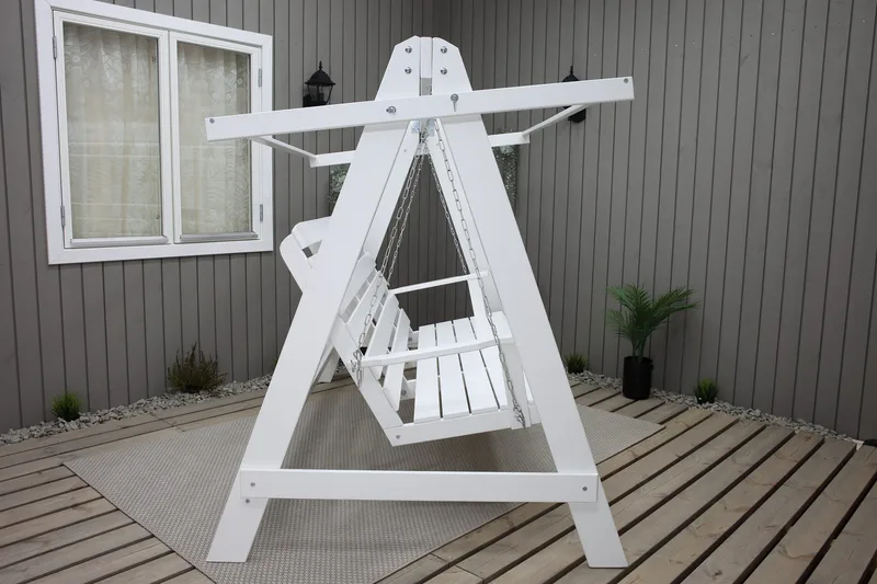 Pelle Hammock Hvit/Svart - KWA - Hagemøbler - Utesofa - Hammocker