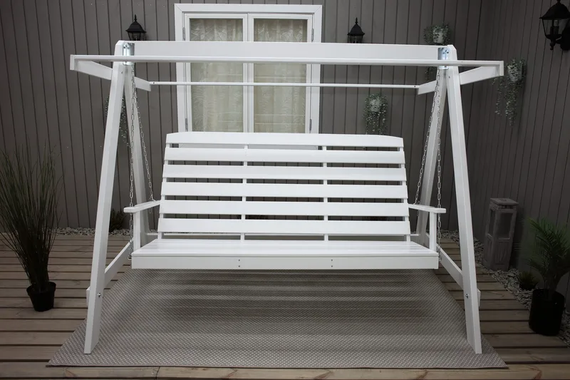 Pelle Hammock Hvit/Svart - KWA - Hagemøbler - Utesofa - Hammocker