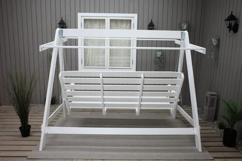 Pelle Hammock Hvit/Svart - KWA - Hagemøbler - Utesofa - Hammocker