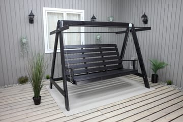 Pelle Hammock uten Tak - Mørkebrun - Hagemøbler - Utesofa - Hammocker
