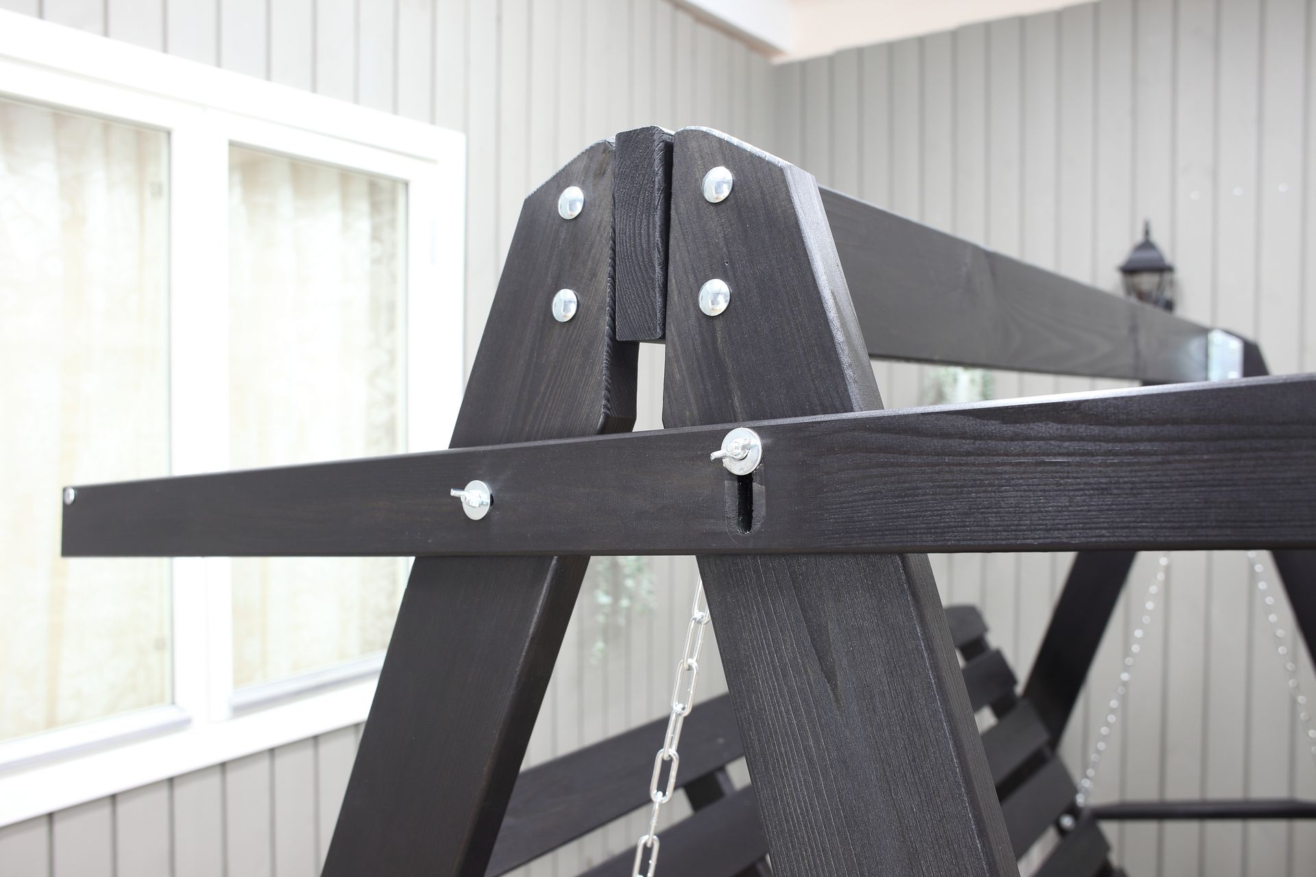 Pelle Hammock uten Tak - Mørkebrun - Hagemøbler - Utesofa - Hammocker