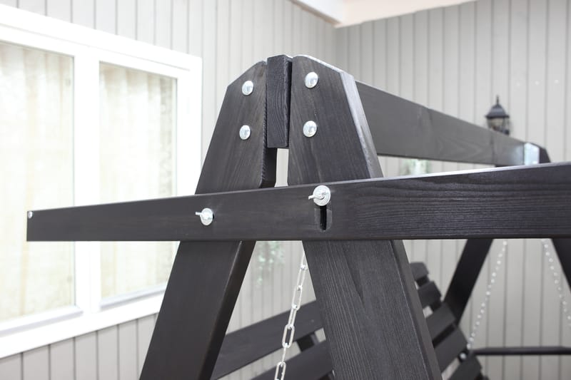 Pelle Hammock uten Tak - Mørkebrun - Hagemøbler - Utesofa - Hammocker