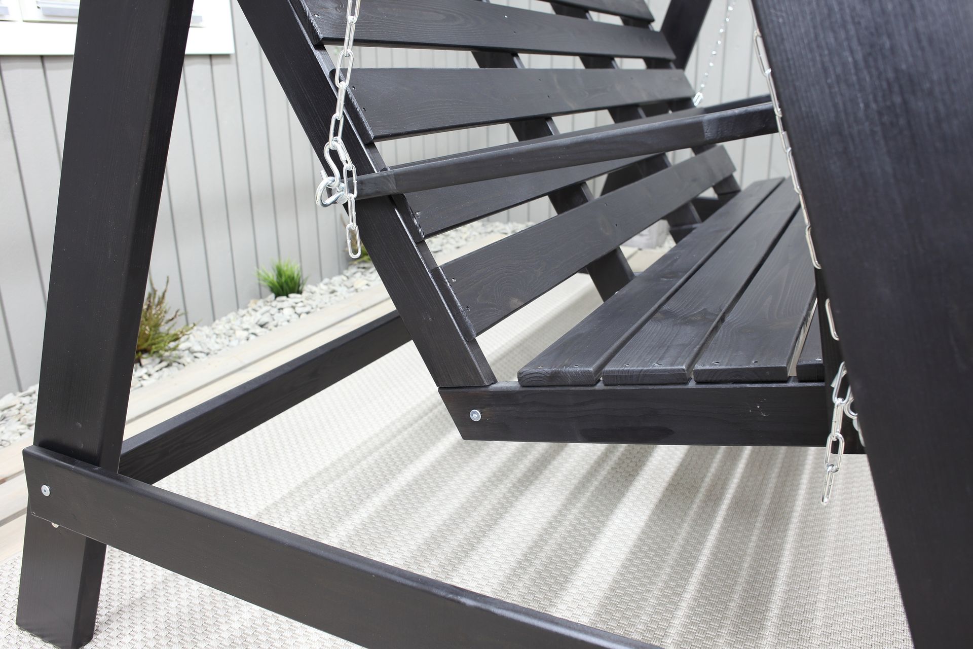Pelle Hammock uten Tak - Mørkebrun - Hagemøbler - Utesofa - Hammocker