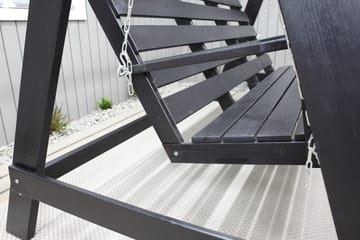 Pelle Hammock uten Tak - Mørkebrun - Hagemøbler - Utesofa - Hammocker