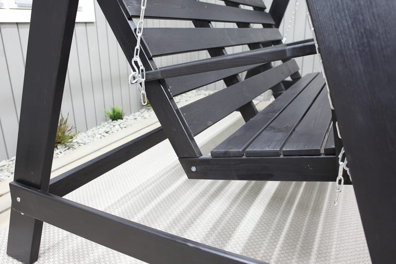 Pelle Hammock uten Tak - Mørkebrun - Hagemøbler - Utesofa - Hammocker