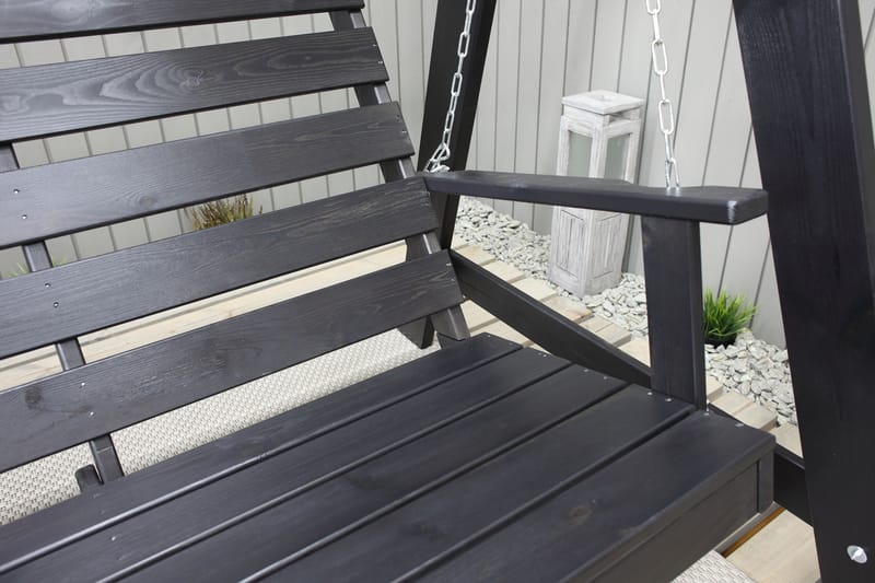 Pelle Hammock uten Tak - Mørkebrun - Hagemøbler - Utesofa - Hammocker