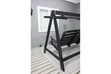 Pelle Hammock uten Tak - Mørkebrun - Hagemøbler - Utesofa - Hammocker