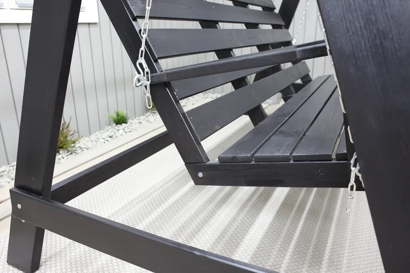 Pelle Hammock uten Tak - Mørkebrun - Hagemøbler - Utesofa - Hammocker
